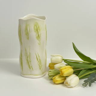 Claire Olivier - Pottery - Porcelain Vase - 6.5" tall -  - Pottery - McMillan Arts Centre & MAC Box Office