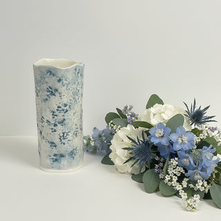 Claire Olivier - Pottery - Porcelain Vase - 6.5" tall -  - Pottery - McMillan Arts Centre & MAC Box Office