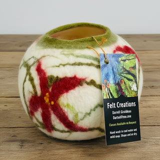 Darrell Giraldeau - Felted Bowl -  - Fibre Art - McMillan Arts Centre & MAC Box Office