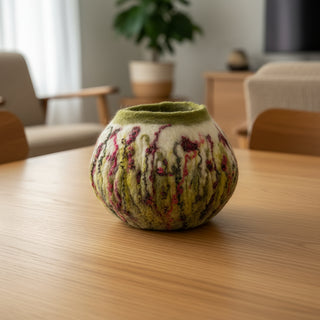 Darrell Giraldeau - Felted Bowl -  - Fibre Art - McMillan Arts Centre & MAC Box Office