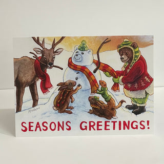 Andrea Walters - Christmas Card - Seasons Greetings! - Snowbear -  - Card - McMillan Arts Centre & MAC Box Office