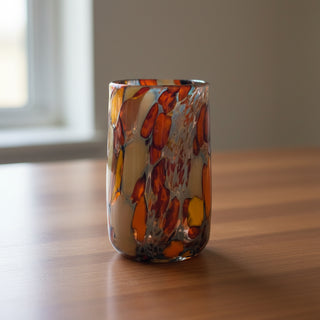 Cinderellas Glass - Tumbler - 4.5" tall -  - Glass Art - McMillan Arts Centre & MAC Box Office