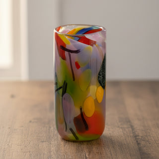 Cinderellas Glass - Tumbler -  6.5" tall -  - Glass Art - McMillan Arts Centre & MAC Box Office