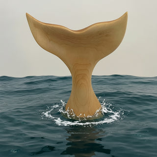 Chris Nash - Wood - Dorsal Fin carved from Bass wood -  - Carving - McMillan Arts Centre & MAC Box Office