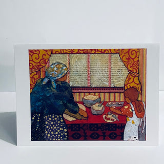 Fay St. Marie - Card - "Making Perogies with Baba" -  - Card - McMillan Arts Centre & MAC Box Office