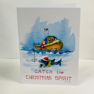 Carla Flegel - Christmas Card - Catch the Christmas Spirit -  - Christmas Card - McMillan Arts Centre & MAC Box Office