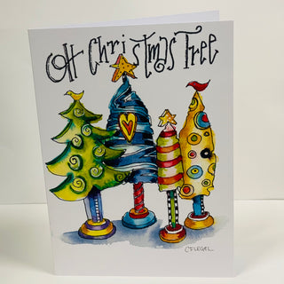 Carla Flegel - Christmas Card - Oh Christmas Tree -  - Christmas Card - McMillan Arts Centre & MAC Box Office