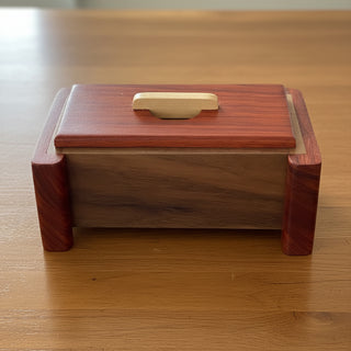 Gary Clark - Wood - Box - Walnut & Reddish Wood -  - Wood - McMillan Arts Centre & MAC Box Office