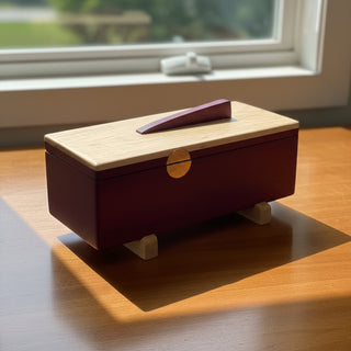 Gary Clark - Wood - Box -Bloodwood & Curly Maple -  - Wood - McMillan Arts Centre & MAC Box Office