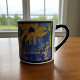 Linda Greig - Magic Mug - "Dance in the Rain" -  - Mug - McMillan Arts Centre & MAC Box Office