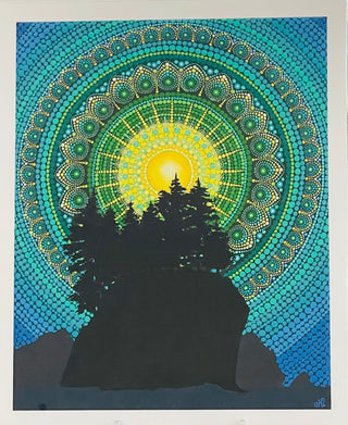 Jolene Hassard - Art Print - "Exhale" - 9" x 11" -  - Art Print - McMillan Arts Centre & MAC Box Office