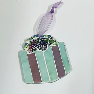 Deidre Michael - Christmas Ornament - Mosaic Gift Box -  - Mosaic - McMillan Arts Centre & MAC Box Office