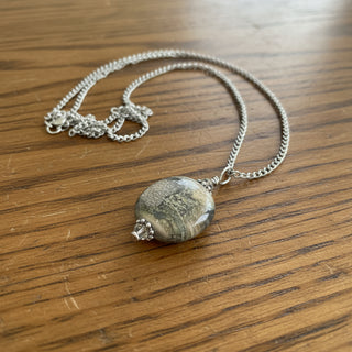 Garry White (Glass in Motion) - Necklace - Lampwork pendant - Oval -  - Jewellery - McMillan Arts Centre & MAC Box Office