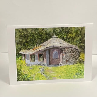 Tiki Westnedge - Card - "Hollyhock Sanctuary" -  - Card - McMillan Arts Centre & MAC Box Office