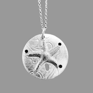 Ethan Taylor Designs - Pendant - Vintage silver plate, Starfish
