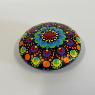 Janet Dzenkiw - Rock Art - Mandela - Multi coloured -  - Rock Art - McMillan Arts Centre & MAC Box Office