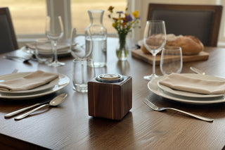 Gary Clark - Wood - Candle Holder- Square -  - Wood - McMillan Arts Centre & MAC Box Office