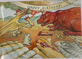 Andrea Walters - Card - Dinosaur Happy Birthday -  - Card - McMillan Arts Centre & MAC Box Office