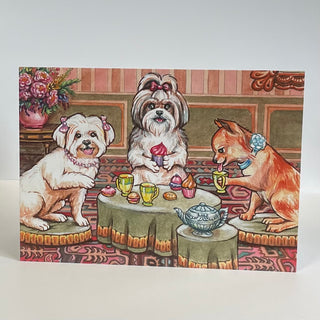 Andrea Walters - Card - Dainty Dogs -  - Card - McMillan Arts Centre & MAC Box Office