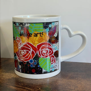 Linda Greig - Mug - "Make Art - Grow Your Soul" -  - Mug - McMillan Arts Centre & MAC Box Office