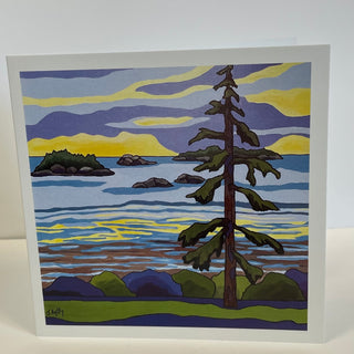 Joanne Ayley - Card - "Pacific Sunset" -  - Card - McMillan Arts Centre & MAC Box Office