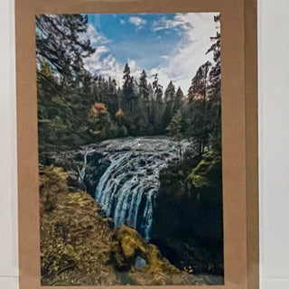 Jane Davidson - Card - Waterfall - Englishman River -  - Card - McMillan Arts Centre & MAC Box Office