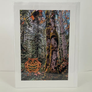 Jane Davidson - Card - Forest with owl decal -  - Card - McMillan Arts Centre & MAC Box Office