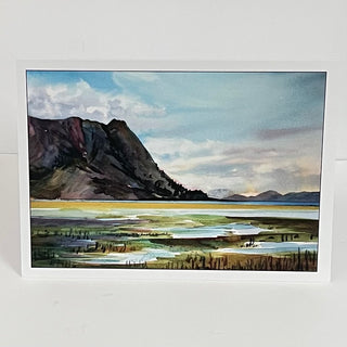 Enda Bardell -Card - "Vanishing (Slims River, Yukon)" -  - Card - McMillan Arts Centre & MAC Box Office