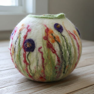 Darrell Giraldeau - Felted Bowl -  - Fibre Art - McMillan Arts Centre & MAC Box Office