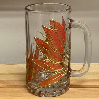 Lori Schiersmann - Beer Stein - Copper/Red/Gold -  - Glass Art - McMillan Arts Centre & MAC Box Office