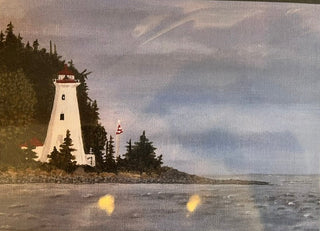Robert Ayden - Card - Cape Mudge Lighthouse