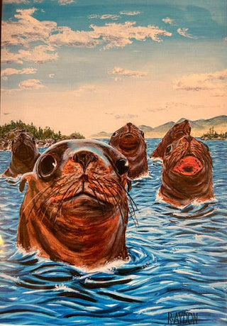 Robert Ayden - Card - Seal Pod in Discovery Passage