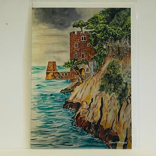 Adina Marie Barugolo - Card - "Forniillo Beach, Positano Italy" -  - Card - McMillan Arts Centre & MAC Box Office