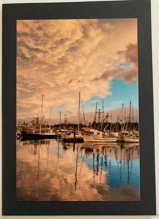 Linda Rutquist - Card - Photo - French Creek Marina -  - Card - McMillan Arts Centre & MAC Box Office