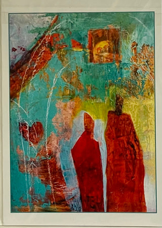 Ann Jaeckel - Card - From original mixed media piece -  - Card - McMillan Arts Centre & MAC Box Office