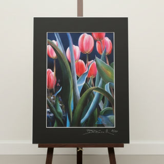 Birgit Coath - Print - "Tulip Medley", limited edition print, signed 14" x  11" -  - Print - McMillan Arts Centre & MAC Box Office