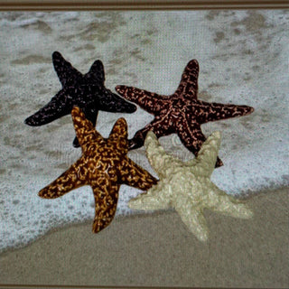 Cathy Hutcheson -Starfish ornament -  3" -  - Pottery - McMillan Arts Centre & MAC Box Office