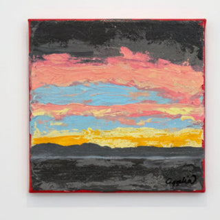 Evelyn Applin - Acrylic Painting -"Creamsicle" 6" x 6" -  - Acrylic - McMillan Arts Centre & MAC Box Office