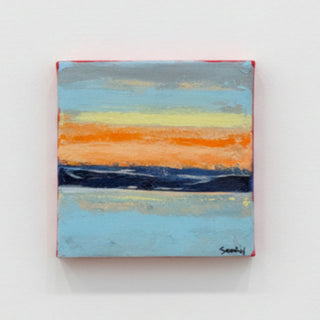 Evelyn Applin - Acrylic Painting -"Butter Cream" 6" x 6" -  - Acrylic - McMillan Arts Centre & MAC Box Office