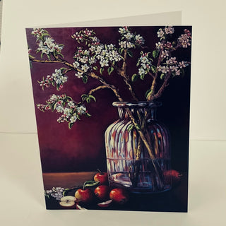Joane Moran - Card - Apples and Blossoms -  - Card - McMillan Arts Centre & MAC Box Office