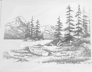 Donna D'Aquino - Card - "Okanagan Idyll"" - set of 5 blank cards -  - Card - McMillan Arts Centre & MAC Box Office