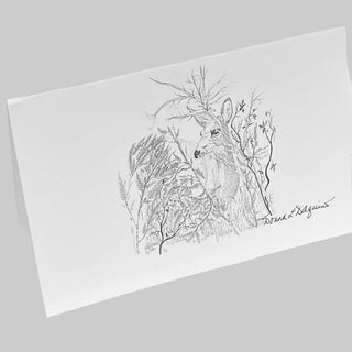Donna D'Aquino - Card -"Time Out" oversized card 8.5" x 5.5" -  - Card - McMillan Arts Centre & MAC Box Office