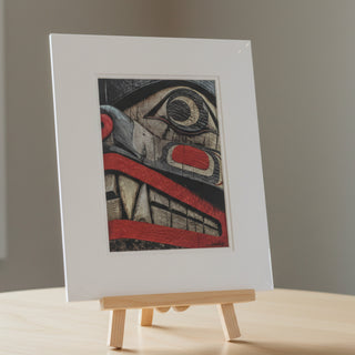 Gerald Fuller - Print - "Kwagu'l Bear"  " 11" x 14" on foam core board -  - Indigenous Art - McMillan Arts Centre & MAC Box Office