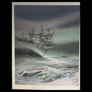 Ice Bear - Print - Stormy Weather - 8" x 10" -  - Art Print - McMillan Arts Centre & MAC Box Office