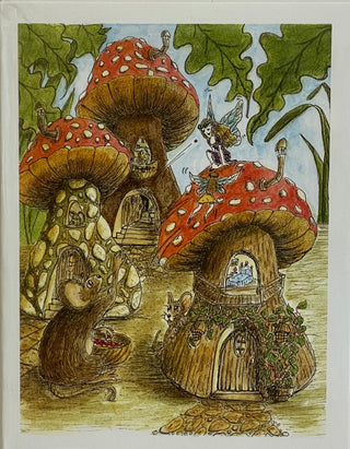Kathryn Ellis Collins - Card - Mushroom Village with mouse & fairy -  - Card - McMillan Arts Centre & MAC Box Office