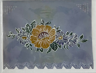 Penny Marshall - Card-  Yellow Flower -  - Card - McMillan Arts Centre & MAC Box Office