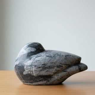 Ian Howie - Carving - Sleeping Bird- Rainforest Marble, Kennedy Lake -  - Carving - McMillan Arts Centre & MAC Box Office