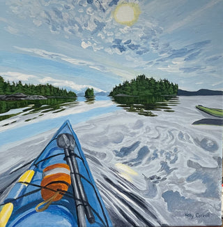Kelly Corbett - Painting - "Epic"  12" x 12" -  - Painting - McMillan Arts Centre & MAC Box Office