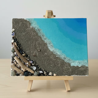 Jan Myers- Beach Scene- 8" x 6"