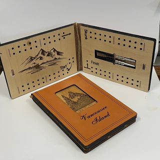 Colin Parker - Wood - Travelling Cribbage Board - mini